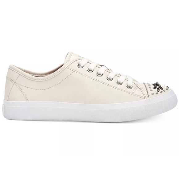 Coach Women's Cream Sneakers - Picture 3 of 10
